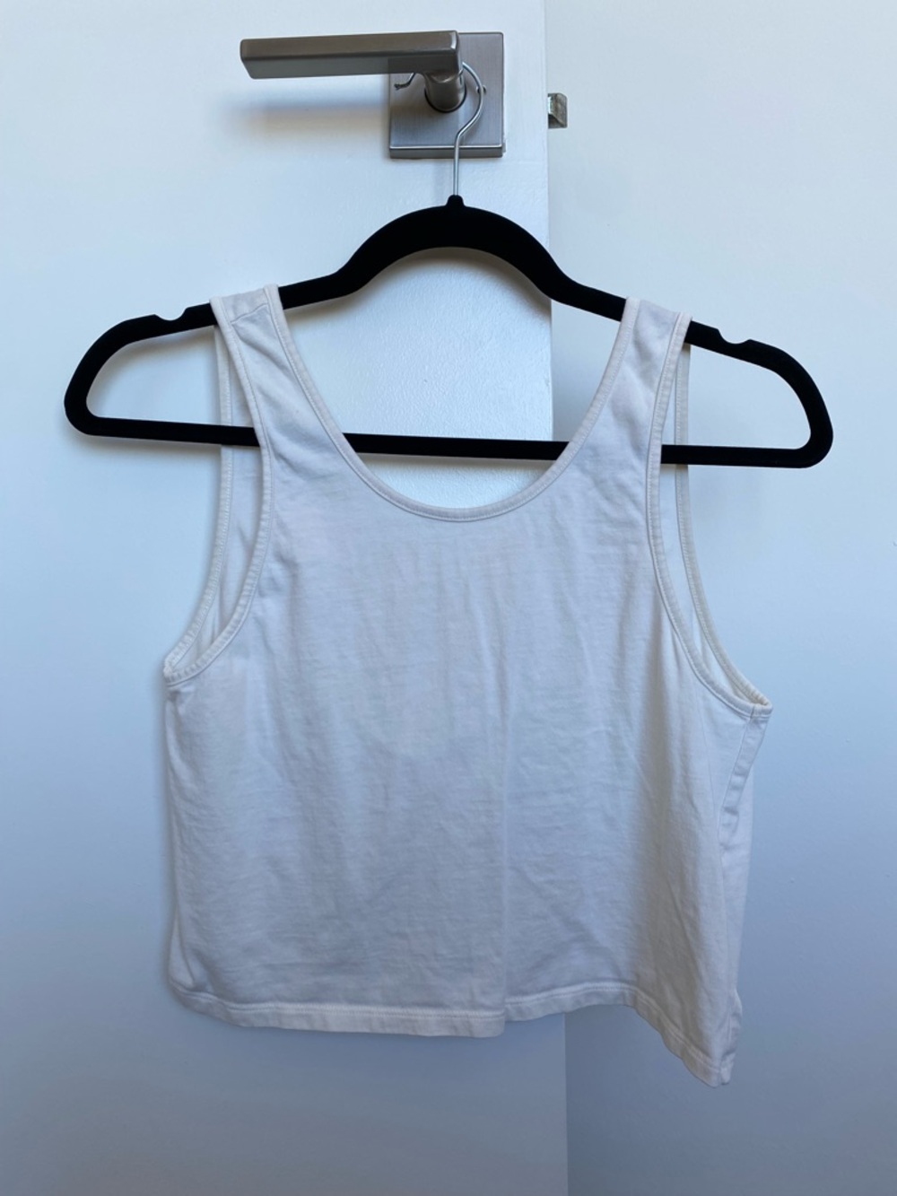 PacSun Cream Twist Back Tank Top